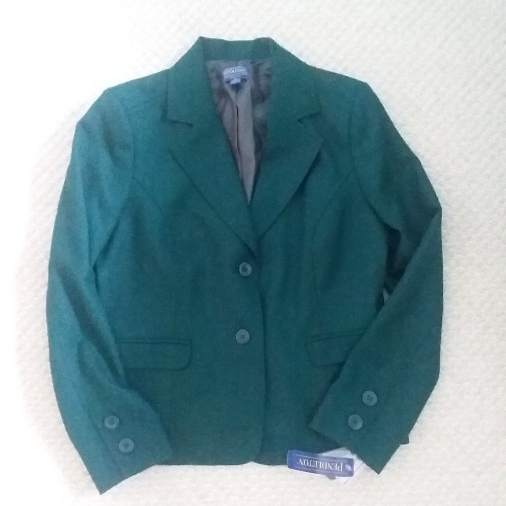 Pendleton Teal Women's Blazer